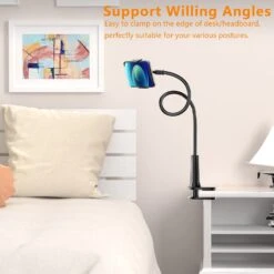 Support Téléphone Flexible Universel 9 Support Téléphone Flexible Universel -Monde Electronique Support telephone Peyou bureau table de chevet