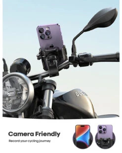 Support Téléphone Portable Moto -Monde Electronique Support telephone Portable Moto guidon