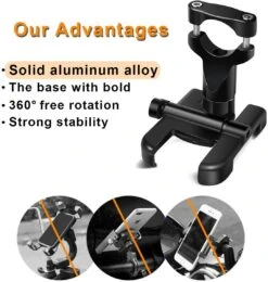 Support Portable Guidon Vélo -Monde Electronique Support telephone REETEE velo avantages