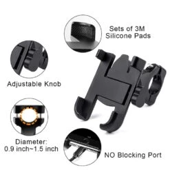 Support Portable Guidon Vélo -Monde Electronique Support telephone REETEE velo details