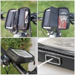 Pochette Étanche Smartphone Vélo -Monde Electronique Support telephone Rotto Velo pratique
