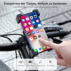 Support Smartphone Guidon -Monde Electronique Support telephone TFUFR velo iphone