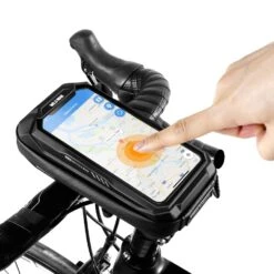 Sacoche Smartphone Vélo -Monde Electronique Support telephone Teuen pour Velo ecran tactile