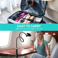 Bras Support Téléphone -Monde Electronique Support telephone Uvertoop bureau facile a transporter