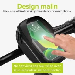 Pochette Téléphone Vélo Étanche -Monde Electronique Support telephone Velmia velo prise pour casque