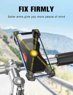 Socle De Téléphone Pour Vélo -Monde Electronique Support telephone Velo Goigrn ferme