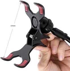 Support Flexible Téléphone -Monde Electronique Support telephone bureau Lonzoth taille de 125 millimetres maximum