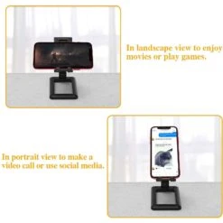 Support Pliable Téléphone -Monde Electronique Support telephone bureau Losvick allonge ou debout