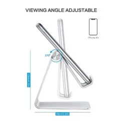 Porte Smartphone Pour Bureau -Monde Electronique Support telephone bureau OMOTON angle