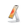 Porte Smartphone Pour Bureau -Monde Electronique Support telephone bureau OMOTON argent