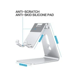 Porte Smartphone Pour Bureau -Monde Electronique Support telephone bureau OMOTON ergonomique