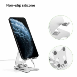 Support Pour IPhone Sur Bureau -Monde Electronique Support telephone bureau QinCoon antiderapant