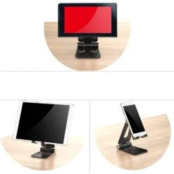 Support Téléphone Portable Ergonomique Pliable -Monde Electronique Support telephone bureau Simpeak multi usage