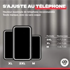 Support Téléphone Portable Moto Sportive -Monde Electronique Support telephone portable Moto sportive sajuste au telephone