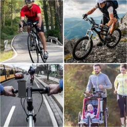 Porte Téléphone Guidon Vélo -Monde Electronique Support telephone portable velo DN Dennov multi usage