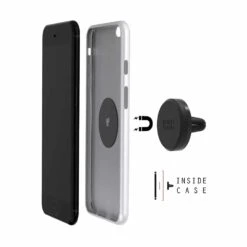 Support Smartphone Voiture Aimant -Monde Electronique Support telephone portable voiture YOSH magnetique