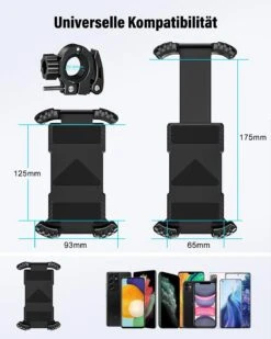 Support Smartphone Vélo Et Bicyclette -Monde Electronique Support telephone velo Autkors compatibilite universelle