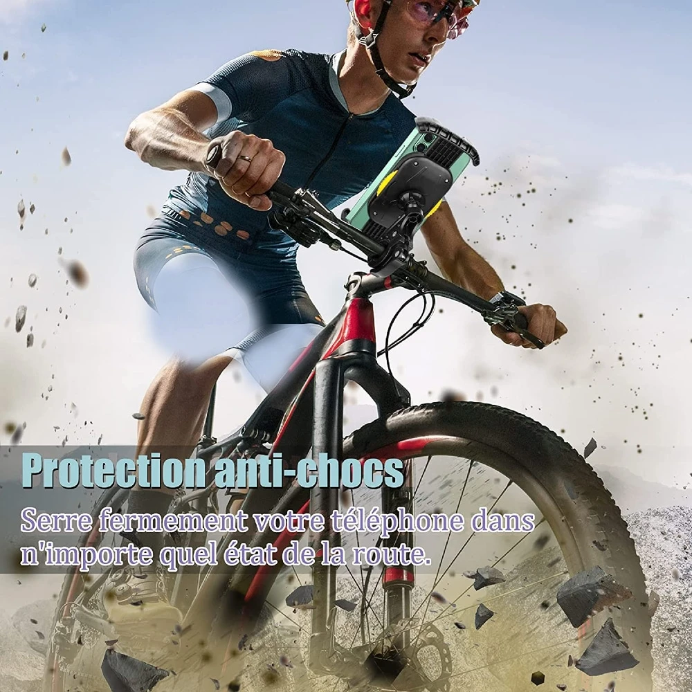 Accroche Téléphone Portable Pour VTT 4 Accroche Téléphone Portable Pour VTT – Image 2