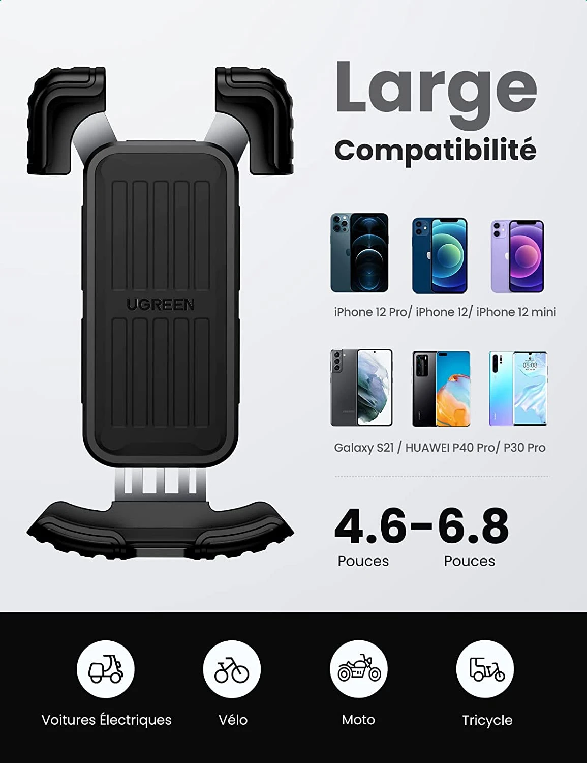 Support Téléphone Vélo De Route 6 Support Téléphone Vélo De Route – Image 4