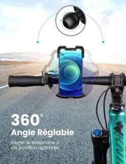 Support Téléphone Vélo De Route 11 Support Téléphone Vélo De Route -Monde Electronique Support telephone velo Docksmann rotation
