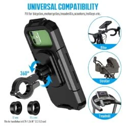 Fixation Téléphone Vélo 7 Fixation Téléphone Vélo -Monde Electronique Support telephone velo Faneam compatibilite universelle