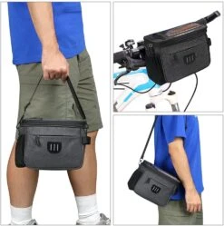 Sacoche Guidon Vélo Téléphone -Monde Electronique Support telephone velo Flintronic sac a bandouliere