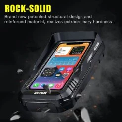 Support Téléphone Vélo IPX6 -Monde Electronique Support telephone velo IPX6 solide