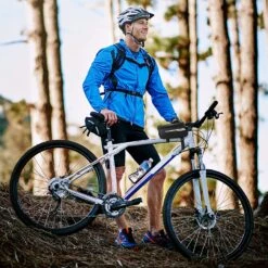 Sacoche Support Téléphone Vélo -Monde Electronique Support telephone velo JierTop foret route montagneuse