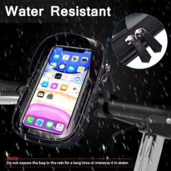 Sacoche Sur Guidon Pour Téléphone -Monde Electronique Support telephone velo Lemego etanche