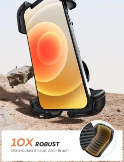 Attache Téléphone Vélo -Monde Electronique Support telephone velo Lisen resistant