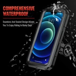 Support Téléphone Vélo Rotatif à 360° Et Tactile -Monde Electronique Support telephone velo Luroon etanche