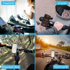 Support Cellulaire Pour Vélo 9 Support Cellulaire Pour Vélo -Monde Electronique Support telephone velo Sokusin multi utilisation