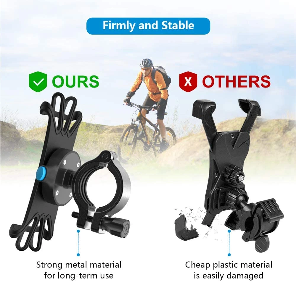 Support Cellulaire Pour Vélo 5 Support Cellulaire Pour Vélo – Image 3
