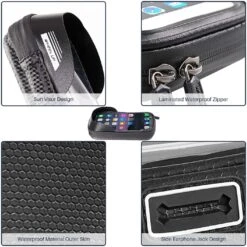 Housse Smartphone Étanche Pour Vélo 9 Housse Smartphone Étanche Pour Vélo -Monde Electronique Support telephone velo Suvek caracteristiques