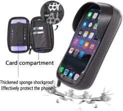 Housse Smartphone Étanche Pour Vélo 7 Housse Smartphone Étanche Pour Vélo -Monde Electronique Support telephone velo Suvek espace de stockage