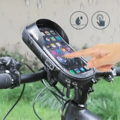 Housse Smartphone Étanche Pour Vélo 8 Housse Smartphone Étanche Pour Vélo -Monde Electronique Support telephone velo Suvek resistant a leau