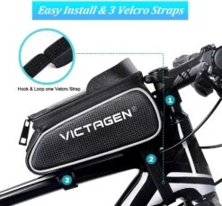 Sac De Téléphone Pour Vélo -Monde Electronique Support telephone velo Victagen triple scratch