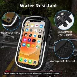 Support Téléphone Vélo étanche -Monde Electronique Support telephone velo etanche resistant a leau