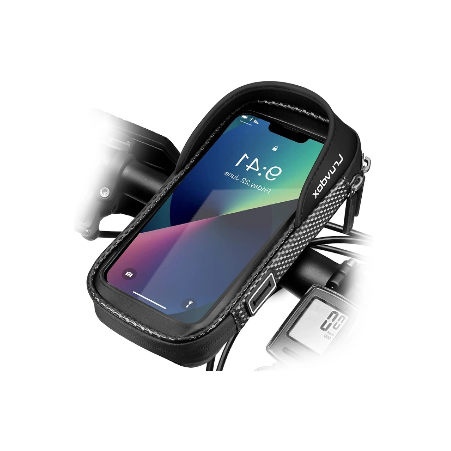 Support Téléphone Vélo Tactile 3 Support Téléphone Vélo Tactile