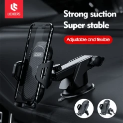 Support Smartphone Voiture Polyvalent -Monde Electronique Support telephone voiture Licheers solide et stable