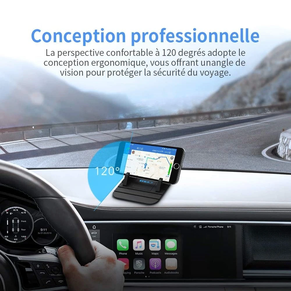 Support Silicone Téléphone Voiture 6 Support Silicone Téléphone Voiture – Image 4