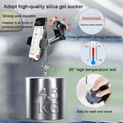 Porte Téléphone Voiture Multifonction Ventouse 11 Porte Téléphone Voiture Multifonction Ventouse -Monde Electronique Support telephone voiture Nuxaly gel fixant