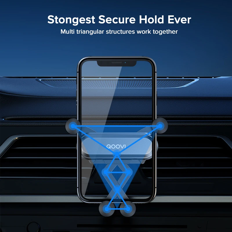 Support Téléphone Voiture Gravité Grille D’Aération 7 Support Téléphone Voiture Gravité Grille D’Aération – Image 5