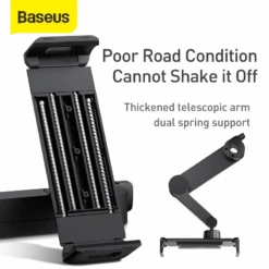 Support Téléphone Voiture Siege Arrière -Monde Electronique Support telephone voiture siege arriere ne tremble pas