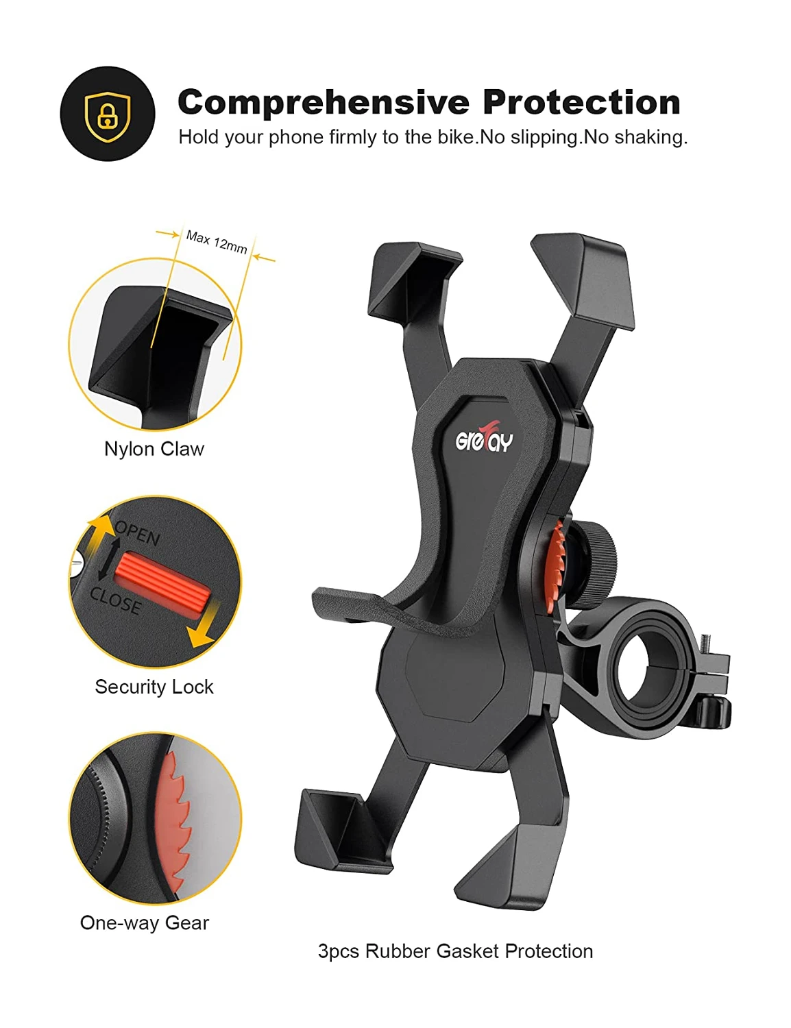 Support Téléphonique Pour Moto 5 Support Téléphonique Pour Moto – Image 3