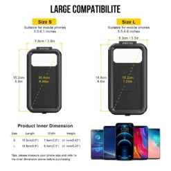 Support Universel Téléphone Pour Motos -Monde Electronique Support universel Telephone pour Motos large compatibilite