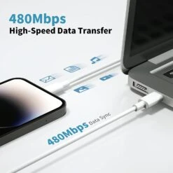 Adaptateur Secteur Rapide De 20W 12 Adaptateur Secteur Rapide De 20W -Monde Electronique Tete De Chargeur Usb C 480 mbps