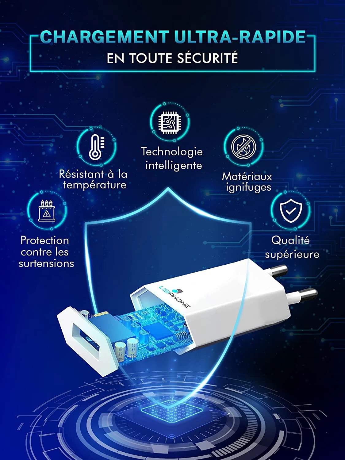 UsiPhone 2 Chargeurs USB 4 UsiPhone 2 Chargeurs USB – Image 2