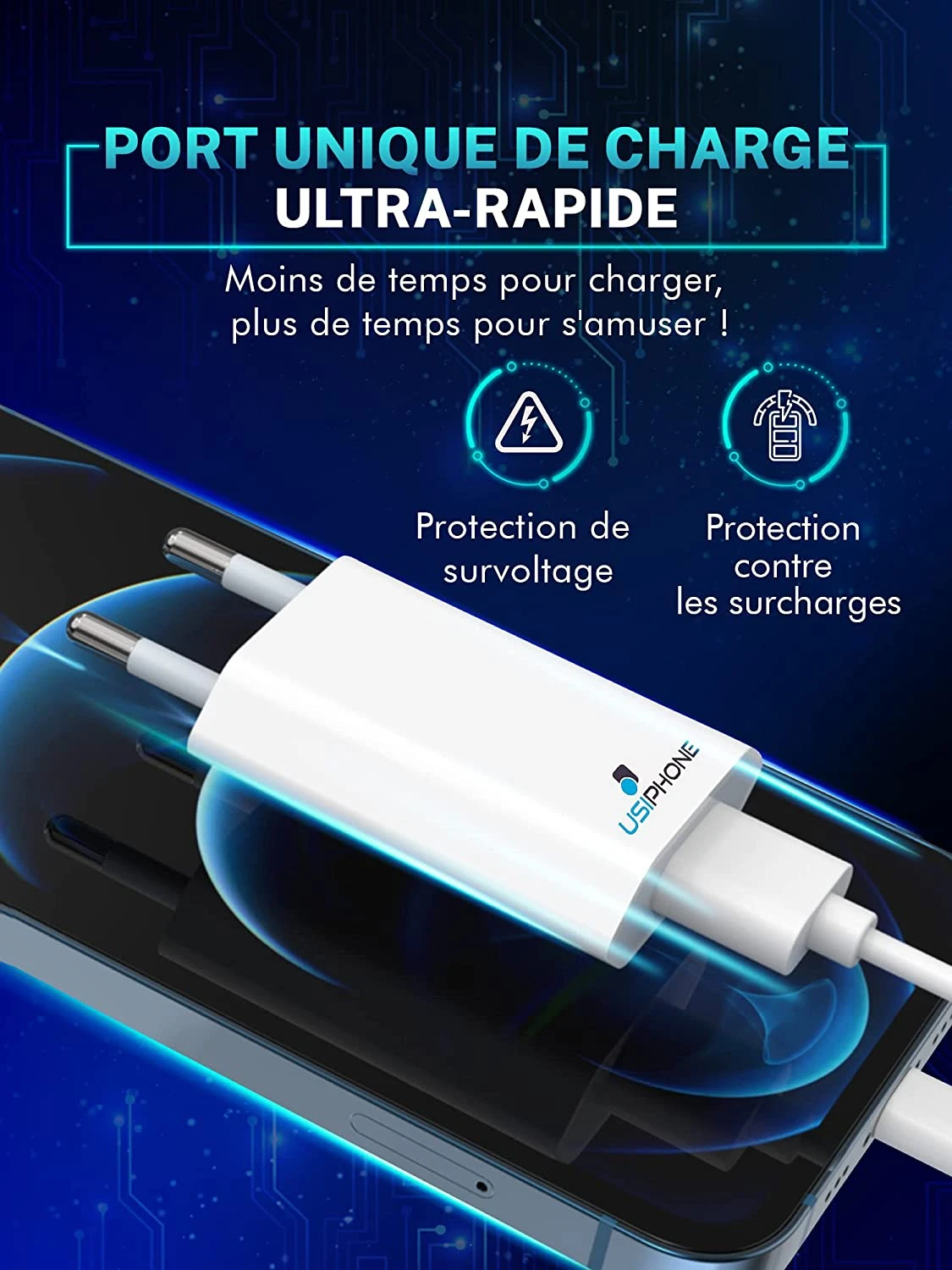UsiPhone 2 Chargeurs USB 6 UsiPhone 2 Chargeurs USB – Image 4