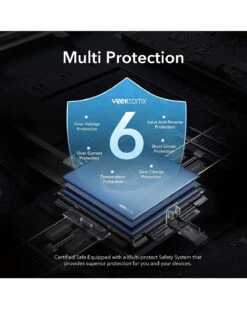 Veektomx Power Bank 20000 MAh 17 Veektomx Power Bank 20000 MAh -Monde Electronique Veektomx Batterie externe 20000mAh multi protection